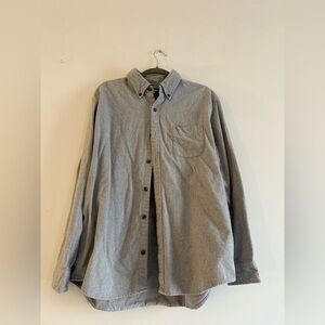 Lands End size L light grey shirt